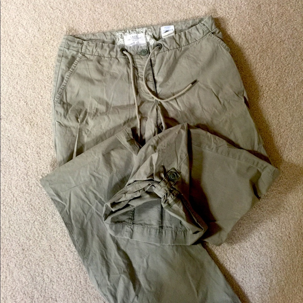 🍀4/$20 Pale olive safari cargo pants